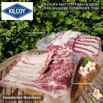 Beef rib TOMAHAWK Australia STEER (young cattle) DIAMANTINA frozen portioned 1 rib +/- 1.6kg (price/kg)